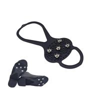 Shoe Crampons - Non-slip Grip with 5 Spikes | Non-Slip Soles for Hiking in Winter and Snow, for Hiking Mountaineering, Outdoor Gardening and Cold Weather Women and Men