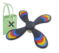 Shoe Decorations, Cartoon Decorative Pinwheel Shape Charm, Funny Shoe Pins, Colorful Windmill Inserts Accessories for Shoes, Bags