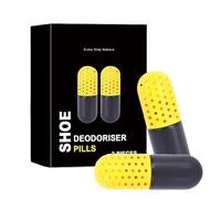Shoe Deodorizer | Air Purifying Freshener Pills,Stinky Shoes Odor Eliminator - for Home Leather Fabric Gym Bags Soccer Cleats