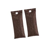 Shoe Deodorizer Bags 2Pcs - Sweat Absorber for Boxing Gloves, Sports Gear, Car & Office Air Purifying- Coffee 75g