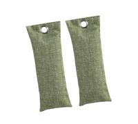 Shoe Deodorizer Bags 2Pcs - Sweat Absorber for Boxing Gloves, Sports Gear, Car & Office Air Purifying- Green 85g