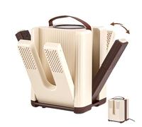 Shoe Dryer, 200W Electric Shoe Dryer UK with 30/60/90/120min Timer Auto Off, Foldable & Extendable Shoe Warmer to Dry for Shoes Gloves Hats Socks Ski Boots, Eliminates Odors and Antibacterial