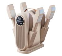 Shoe Dryer - 23 x 9 x 20 cm Foldable Portable Electric Shoe Dryer with Timer | Quick Drying Timer 1-6 Hours for Gymnastics Shoes | Constant Thermostat for Shoes Leather Boots