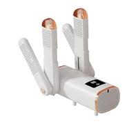 Shoe Dryer, 4 Doors Odor Elimination Drying - Electric Heating Deodorising Dryer, for Enthusiasts, Hikers, Camping, Home, Travel, Care Shoes