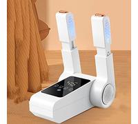 Shoe Dryer and Deodorizer, Intelligent Blue Light Boot Dryer with Retractable Design and Timer, Ideal for Working Boots and Boot Warmer