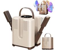 Shoe Dryer, Boot & Glove Warmer with 6 Ports, 4-Speed Intelligent Timer & 48℃ Constant Temperature, Ideal for All Footwear