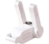 Shoe Dryer Boot Warmer with Heat Blower, Portable Adjustable Rack And Timer for Shoes, Gloves, Hats, Socks, Ski Boots