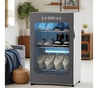 Shoe Dryer Cabinet with Thermostatic Heating, 3-Tier Design for Efficient Moisture Removal, Ideal for Drying Multiple Pairs of Footwear in Wet Conditions