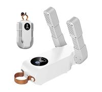 Shoe Dryer, Foldable Boot Warmer Rack - Boot Dryer with 5 Levels Timer - for Gym Outdoor Adventures Work Camp Home Locker Rooms Bedrooms