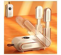 Shoe Dryer Foldable, Shoe Dryers for Sneakers Foldable Expandable with Blu-Ray/3 Modes Timer, Soccer Cleat Dryer Soccer Cleat Dryer for Ski Boots,Glove,Helmet