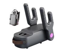 Shoe Dryer, Heated Boot Rack with Timer 3 Levels | Foldable Ski Boot Dryer - For Winter Gym, Outdoor, Work, Camping, Home, Locker Rooms, Dorms