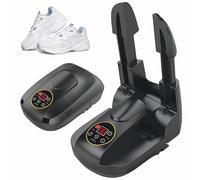 Shoe Dryer, Portable Boot Dryer with Heat Blower, Intelligent Temperature Control & Timer, 360° Cycle Quick Drying, Smart Panel, Glove & Boot Warmer, for Shoes, Gloves, Hats, S Without remote control