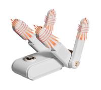 Shoe Dryer | Warmer with 3 Levels Timer | Foldable Work Boot Dryers | Rain Winter Gym Outdoor Adventure Work Camp Home Lockers