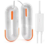 Shoe Dryers Portable, Soccer Cleat Dryer 360° Warm Air with Adjustable Length 3 Modes Timer, Boot Dryer for Work Boots Boot Dryer with Fan for Camping Travelling or Skiing