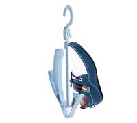 Shoe Drying Hanger - Portable 360 Degree Rotating Shoe Rack For 2 Pairs | PP Material, 360 Degree Rotating Design, Double Structure, Drains Quickly, Holds 2 Pairs of Shoes, 10.83 x 6.89 Inch