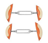 Shoe Expander Support - Orange Compact Shape, Width Adjustment Aid, Internal Distance Improvement System, Shape Preserve Tool For Shoe Care | Use Of The Holiday Luggage Organization