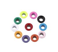 Shoe Eyelets for Card Making, Coloured Eyelets, 8 x 6 x 2, 500 Pieces, Mixed Colours, 3 mm, Round Shape, Metal Eyelets, Scrapbooking, Card Making, Crafts, Leather, Hot, Default