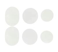 SHOE FABRIC RAPATION- 6 Pieces Flexible Shoe Patches | Self-Adhesive Hole Repair Patch For Shoes Back Holes | Sneaker Inside Patches Insert, White, Consulte la descripción