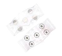 Shoe Grips For Ice And Snow, 1 Pair Crampons Ice Snow Grips For Shoes, 5-Spikes Anti Slip Ice Cleats, Ice Grippers For Boots And Shoes, Winter Ice Spikes For Climbing, Hiking, Fishing, Outdoor