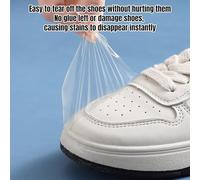 Shoe Head Rain Protector Sticker, 30 Pieces Shoe Toe Protector Film, Invisible Guard for Women Men Kids Camping Travel School Hiking Outdoor Activities