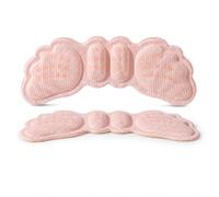 Shoe Heel Cushions, Foam Padded Support, Pink, Thick 6mm