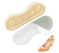 Shoe Heel Pads,2 Piece Anti-Slip Grips Inserts | Self-Adhesive Heel Cushion Pads for Big & Loose Shoes - for Prevent Slipping Rubbing Blisters Work School Dating Shopping Men Women