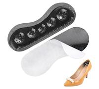 Shoe Heel Pads,2 Piece Anti-Slip Grips Inserts - Self-Adhesive Heel Cushions Shoe Filler - for Prevent Slipping Rubbing Blisters Work School Dating Shopping Men Women