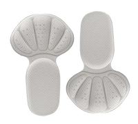 Shoe Heel Protectors - Adhesive Heel Pads Inserts, Mesh Sponge Cushion | 2 in 1 Anti Slip Heels Liners for Men Women, Comfortable Blister Prevention for Walking Wedding Party Travel Dancing Daily Wear