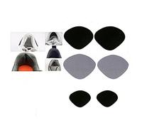 Shoe Heel Repair, Toebox/Heel Blowout Prevention Repair, Sneaker Hole Toeburst Patch/Insert,Suitable for Wear - Resistant self-Adhesive, 2pairs of Black and 1 Pair of Gray