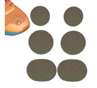 Shoe Hole Repair Patch - Self Adhesive Hole Repairs | 6 Pieces Breathable Shoe Patches | Microfiber PU Leather Shoes Repairing Accessory for Running Sneakers Dance Work Boots Baby Clothes Costume