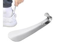 Shoe Horn - Compact Lightweight Aid, Firm Grip Contour, Supportive Curved Form, Smooth Entry Guide | Usage For Elders Youths Hikers Journeys Closets Benches Dressing Habits Steadiness
