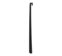 Shoe Horn, Extra Long Handled Black Plastic Shoe Horn for Taking Boots on and off with Comfort Grip, Long Shoe horn for Men, Women -Shoe Removal - Long Handled Shoe Horn for Men & Women (2)