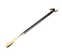 shoe horn, High Grade Shoehorn Wooden Metal Long handle Shoe Horn(Black Horse 58cm)