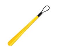 Shoe Horn,Household PP Extended Tree,Shoe-wearing Artifact,Hanging Rope Design,Can be Hung Behind the Door(Yellow)