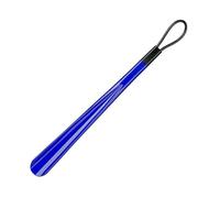 Shoe Horn,Household PP Extended Tree,Shoe-wearing Artifact,Hanging Rope Design,Can be Hung Behind the Door(Blue)