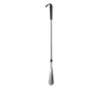 Shoe Horn with Long Handle: Retractable Stainless Steel Design, Spring Assisted No Curvature Support, Shoe Lift Spoon for Home, Horn for with Long Handle