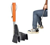 Shoe Horns for Elderly - Long Handle Aid with Telescopic Stick | Adjustable Metal Metal Tool and Sock Removal Tool, Portable Mobility Helper for Elderly