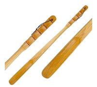 Shoe Horns Shoe Horn 55cm 70cm Professional Wooden Shoe Horn Flexible Long Handle Shoehorn Useful Shoe Lifter Professional Shoe Spoon Home Tools Travel Shoe Horn(Wood color 70cm)