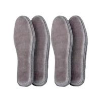 Shoe Inserts Replacementcotton, 2pairs Thermal Felt Insoles Thicken Warm Heated Insoles for Men Women(44-45)