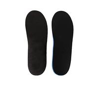 Shoe Insoles 1 Pair/2 Pair Bow Legs, Child O/X Type Leather Heel Wedge Insoles Inserts, Corrective Orthopedic Heel Wedge Inserts, for Knee Pain, Over Pronation, Supination(Black (Tow Pair),17.5cm)