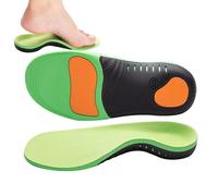 Shoe insoles with support for orthotic insoles