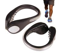 Shoe Lights - Elastic Safety Reflectors Attachments - Running Lights for Runners | for Skate Walking Jogging Roller Skating Safety Visibility Christmas