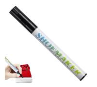 Shoe Marker - Shoe Repair Marker | Leather Dye Restore Pen | White Footwear Polish | Footwear Leather Repair Paint | Black Sneakers Restorer Cleaner | Shoe Shine Pen | Fabric Shoe Restorer