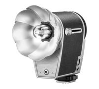 Shoe-Mount Flashes,Vintage-Styled Camera Speedlite,with Silver Reflector, 28mm Focal Length,for DSLR/Film Camera
