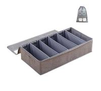 Shoe nizer Boxes, Holds Up to 6 Pairs Each, Clear Lid Storage Containers with Handles, 60x33x14cm, Gray 2-Pack, Ideal for Bedroom, Entryway, Closet Storage