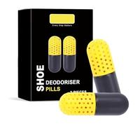 Shoe Odor Deodorizing Capsules - Eliminate odors at the source, deeply penetrates, suitable for all shoe styles, long-lasting freshness, 2 capsules per pack (adjustable concentration)