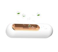 Shoe Odor Elimination with Ozone Technology, Portable Shoe Deodorizer, Fresh & Strong Mode Odor Eliminator for Shoes For Sneaker, Boot, Leather Shoes, Travel, Car, Refrigerator, Cabinet (Gold,1-Pack)