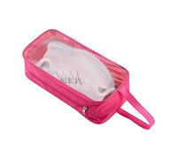 Shoe Organizer for Travel, Water Resistant Shoe Pouch, Storage Packing Organizer with Zip, Space-Saving Dustproof Bag for Women, Hot pink, verwijzen naar de beschrijving, Unisex
