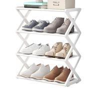 Shoe Organizer Rack - Multi-Tier Storage Organizer for Sneakers | Durable Shoe Caster for Home Entrance, Bathroom, Front Door