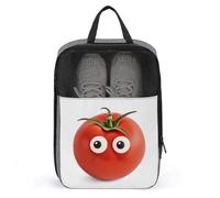Shoe Organizer with Handle Travel Bags Portable Travel Shoe Storage Bag Travel I Love You from My Head Tomatoes Printed Shoe Bags for Men Women, style, One Size, Shoe Bags